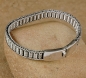 Preview: Silber Armband 925 mit Flecht Muster